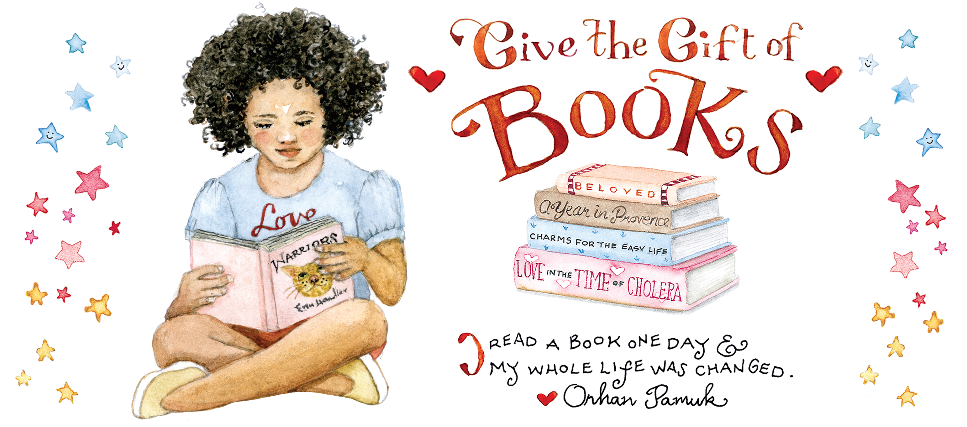 Give the gift of books